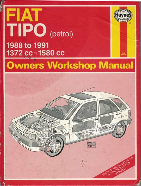 Fiat tipo petrol 1 4 1372cc 1 6 1580cc service repair manual 1988 1995. - Manuale di servizio alto macro 1400.