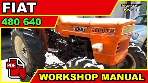 Fiat trattori 480 480dt 500 500dt 540 540dt 640 640dt workshop manual. - King kutter lawn mower parts manual.