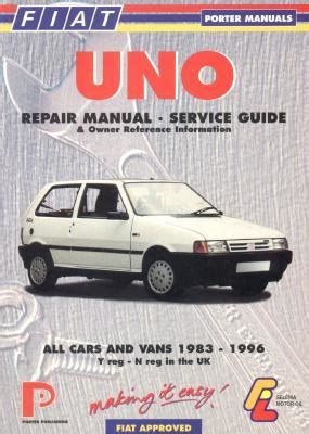 Fiat uno service repair manual 1983 1996. - Betriebs- und regionalwirt-schaftliche effekte von technologieparks (reihe : grundung, innovation und beratung).
