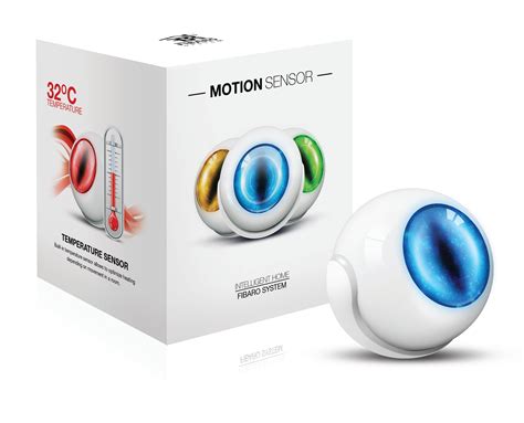 Fibaro z wave multi sensor.  Das Sensorauge scheint in den vom Benutzer...