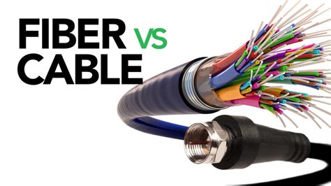 Fiber vs cable. Things To Know About Fiber vs cable. 