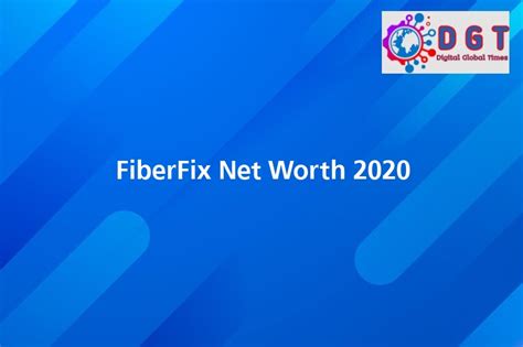 Fiberfix net worth. Things To Know About Fiberfix net worth. 