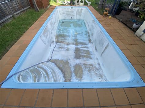 Fiberglass pool gelcoat.  (Fiberglass (also called fibreglass Over time fibreglass pool...