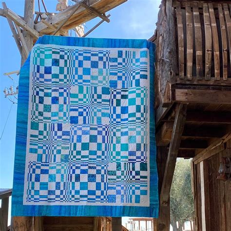 Fibonacci quilt pattern by Material Girlfriends https//material