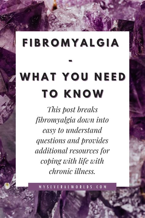 Fibromyalgia What You Need to Know