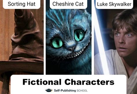 Fictional character meaning and definition examples