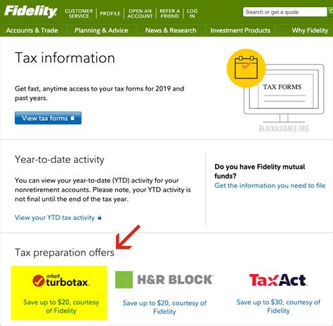 Fidelity discount on turbotax. Fidelity Investments 
