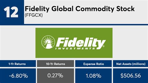 Use this page to find detailed fund information including pricing, historical performance and holdings on the Fidelity Global Commodity Stock Fund (FFGCX). 