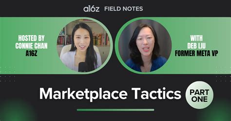 Field Notes: Marketplace Tactics with Deb Liu (Part 1)