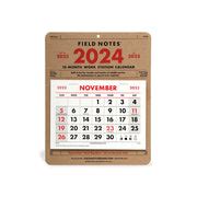 Field Notes Workstation Calendar 2024 - shopnoteworthy.com