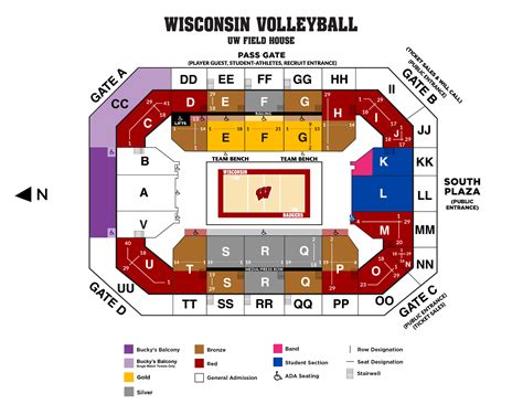 Field house seating chart. Instead the lower numbered seats are typically closer to the center of the stage while higher seat numbers are further from the center of the stage. Our interactive UW Field House seating chart gives fans detailed information on sections, row and seat numbers, seat locations, and more to help them find the perfect seat. 
