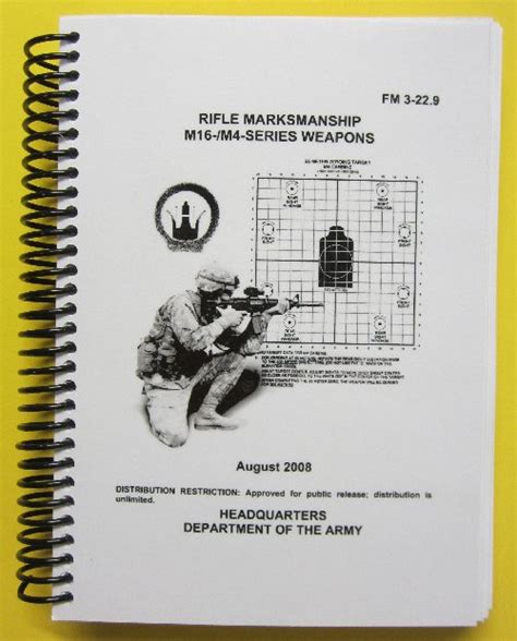 Field manual fm 3 22 9 rifle marksmanship m16 and. - Corolla dx wagon ke72 repair manual free.