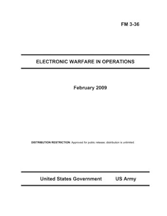 Field manual fm 3 36 electronic warfare in operations february 2009. - Beko washing machine model wm5100w manual.