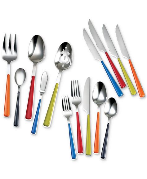 Fiesta 53-Pc. Merengue Flatware Set - amazon.com