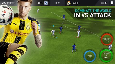 EA Sports FC Mobile 24 (FIFA Football) / Download. EA Sports FC Mobile 24 (FIFA Football) 21.0.05. ELECTRONIC ARTS. 7,639 reviews . 37.9 M downloads. The best soccer game ever, now on Android. Advertisement . Download. 177.72 MB. free. Play on PC Powered by . Apps recommended for you. Battle for the Galaxy.. 