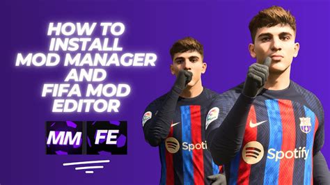 Fifa modding. 0 (TU18. 4.  How to Install FIFA 23 Mod Manager (FIFA Editor ...