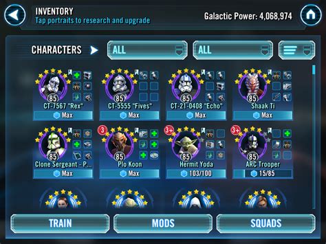 Check out Fifth Brother data from all the players on Star Wars Ga