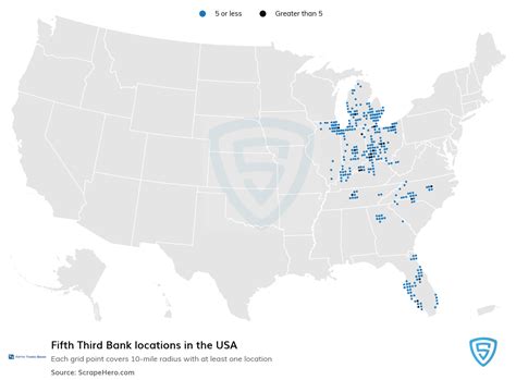Find local Fifth Third Bank branch and ATM locations in Wisconsin, United States with addresses, opening hours, phone numbers, directions, ... Bank of America 9,890 Branch and ATM Locations US Bank 7,860 Branch and ATM Locations Wells Fargo Bank 7,015 Branch and ATM Locations. 