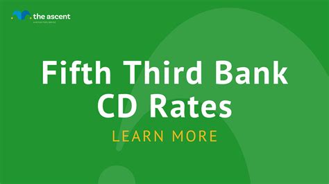 Save even faster with a 529 CD. Earn competitive interest rates 1 at a guaranteed rate of return with a Fifth Third 529 CD. Start with as little as $500. Guaranteed rate of return with FDIC backing, up to federal limits. Option to choose the maturity that best suits your needs (3 months to 12 years; early withdrawal penalties apply)