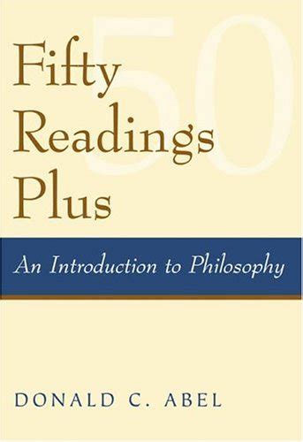 Fifty Readings Plus : An Introduction to Philosophy - amazon.com