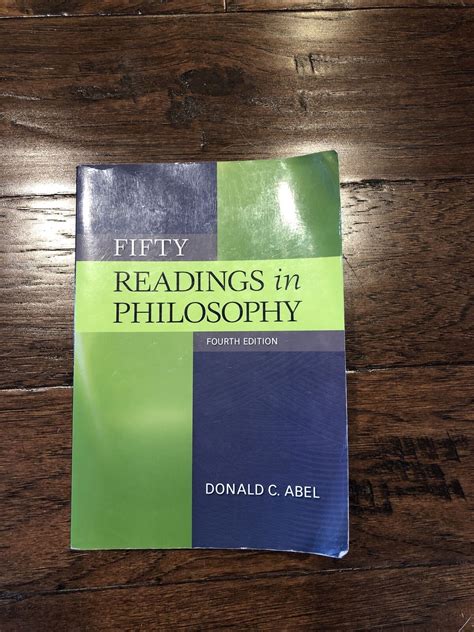 Fifty readings in philosophy 4th edition s. - Journal de la societe des americanistes de paris.