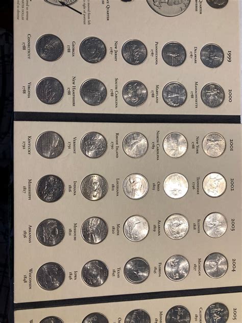 The United States Mint made the 50 state quarters from 19