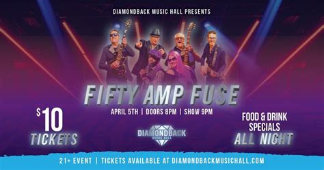 FiftyAmpFuse Tickets, Fri, Apr 1, 2024 at 8:00 PM Eventbrite