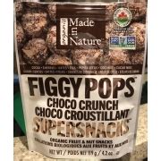 Figgypops Choco Crunch calories, carbs & nutrition facts