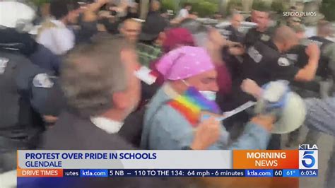 Fights break out amid Glendale school board meeting on Pride curriculum