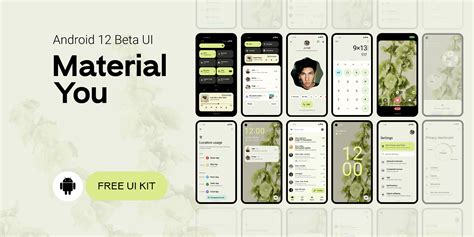Figma Android Ui Kit App Templates Gambaran