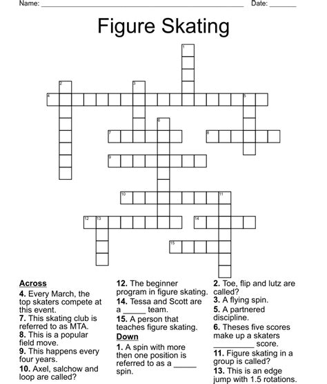 Figure skater dorothy crossword. The Crossword Solver found 30 answers to "Figure skater attire", 7 letters crossword clue. The Crossword Solver finds answers to classic crosswords and cryptic crossword puzzles. Enter the length or pattern for better results. Click the answer to find similar crossword clues . Enter a Crossword Clue. 