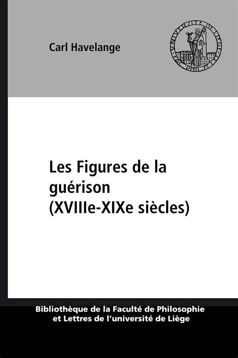 Figures de la guérison, xviiie xixe siècles. - Environmental and resource valuation with revealed preferences a theoretical guide to empirical mode.