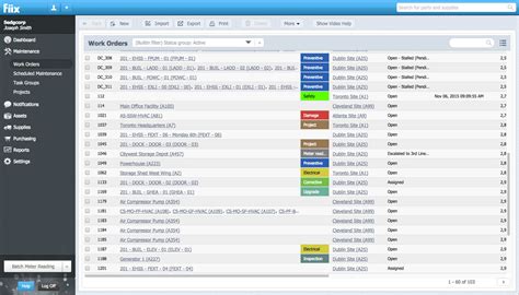 Fiix cmms. Mar 19, 2015 · Professional CMMS software gives you the ability to better organize and optimize your maintenance operations. 1. Build your own custom maintenance reports. The report writer comes standard with Professional CMMS and gives users the ability to create their own library of content rich maintenance reports with lists, charts or a combination of both. 