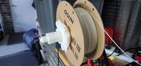 Filament spool holder 3d model.  FDM Footwear Printing Tips: Use specially design...
