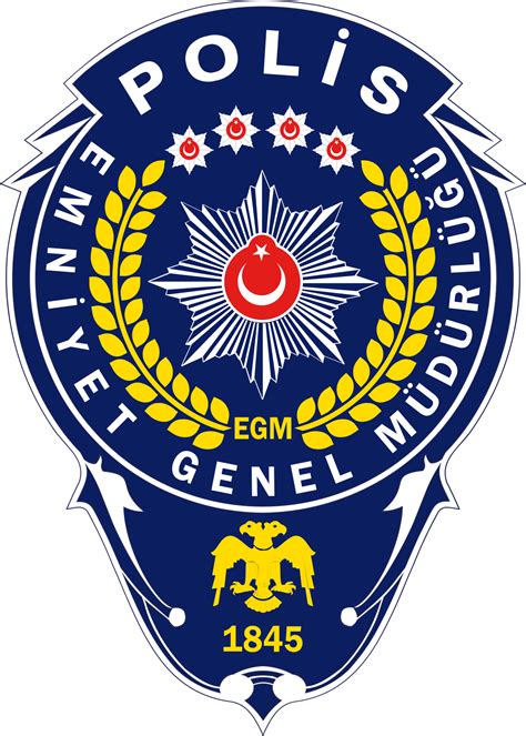 File : Logo of General Directorate of Security (Turkey).svg. 