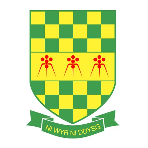 File : School badge, Porth County Community School.png