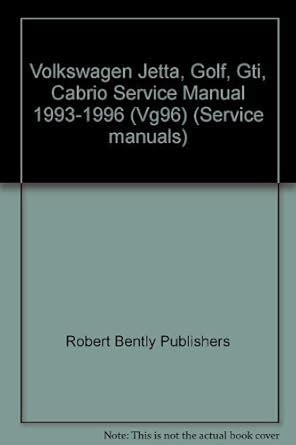 File For Service Manual Jetta Iii 1993