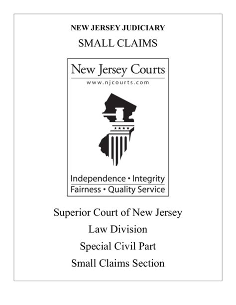 File Small Claims in East Brunswick, New Jersey Court