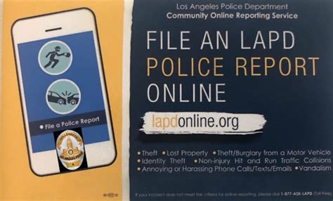 File a police report online lapd.  A police report is an official document that...