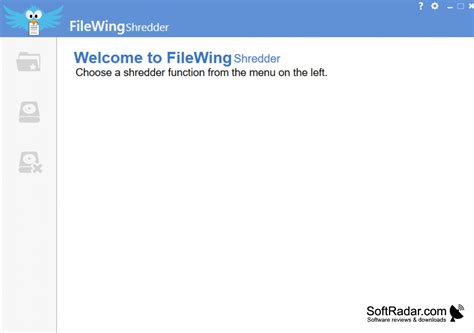 FileWing Shredder for Windows