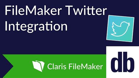 Filemaker Rss Twitter Integration Youtube