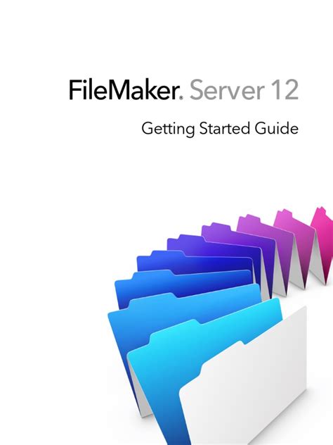 Filemaker Server Getting Started Guide Pdf Free Download