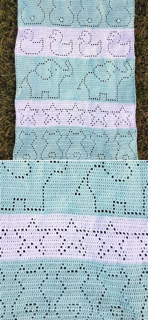 Filet Crochet Baby Blankets Free Patterns Pattern Center