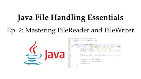 Filewriter try with resources.  Explore the benefits and best practice...