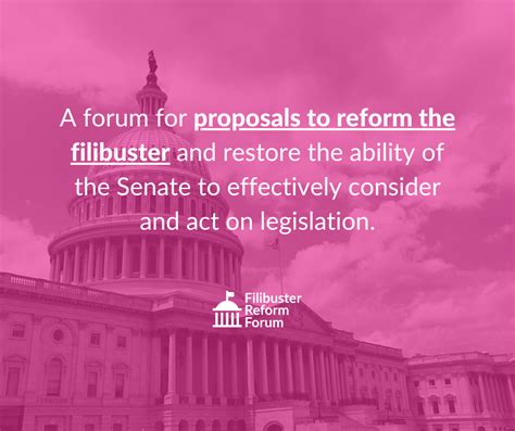 Filibuster Reform Forum