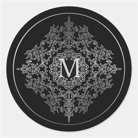 Filigree Design Stickers - 83 Results Zazzle