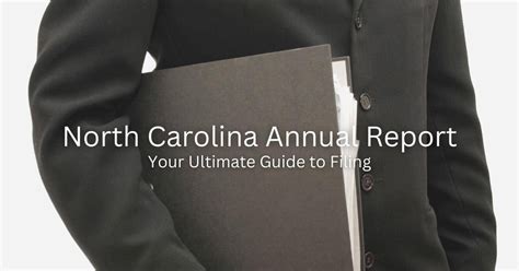 Filing a Paper Annual Report - North Carolina Secretary of State