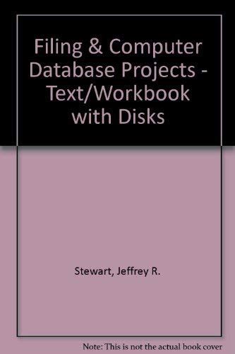 Filing and Computer Database Management Projects