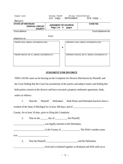 Filing for divorce in michigan. Do-It-Yourself Fee Waiver. Do-It-Yourself Fee…. Use this tool to prepare a form to ask the court to waive or suspend the filing fees and other costs in your case. If you receive public assistance, or are unable to pay the fees and costs in your case, the court can decide to let you file without paying. You will go to the LawHelp … 
