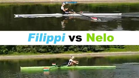 Filippi vs Nelo and a video analysis of very good sculling